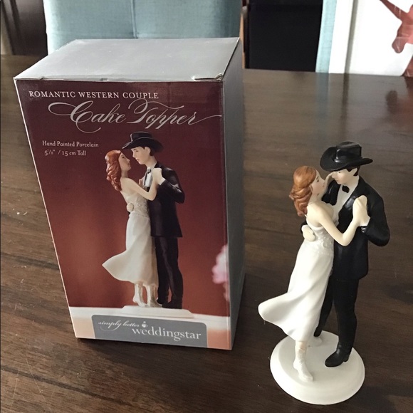 NWOT Weddingstar Western Cake Topper - Picture 1 of 2